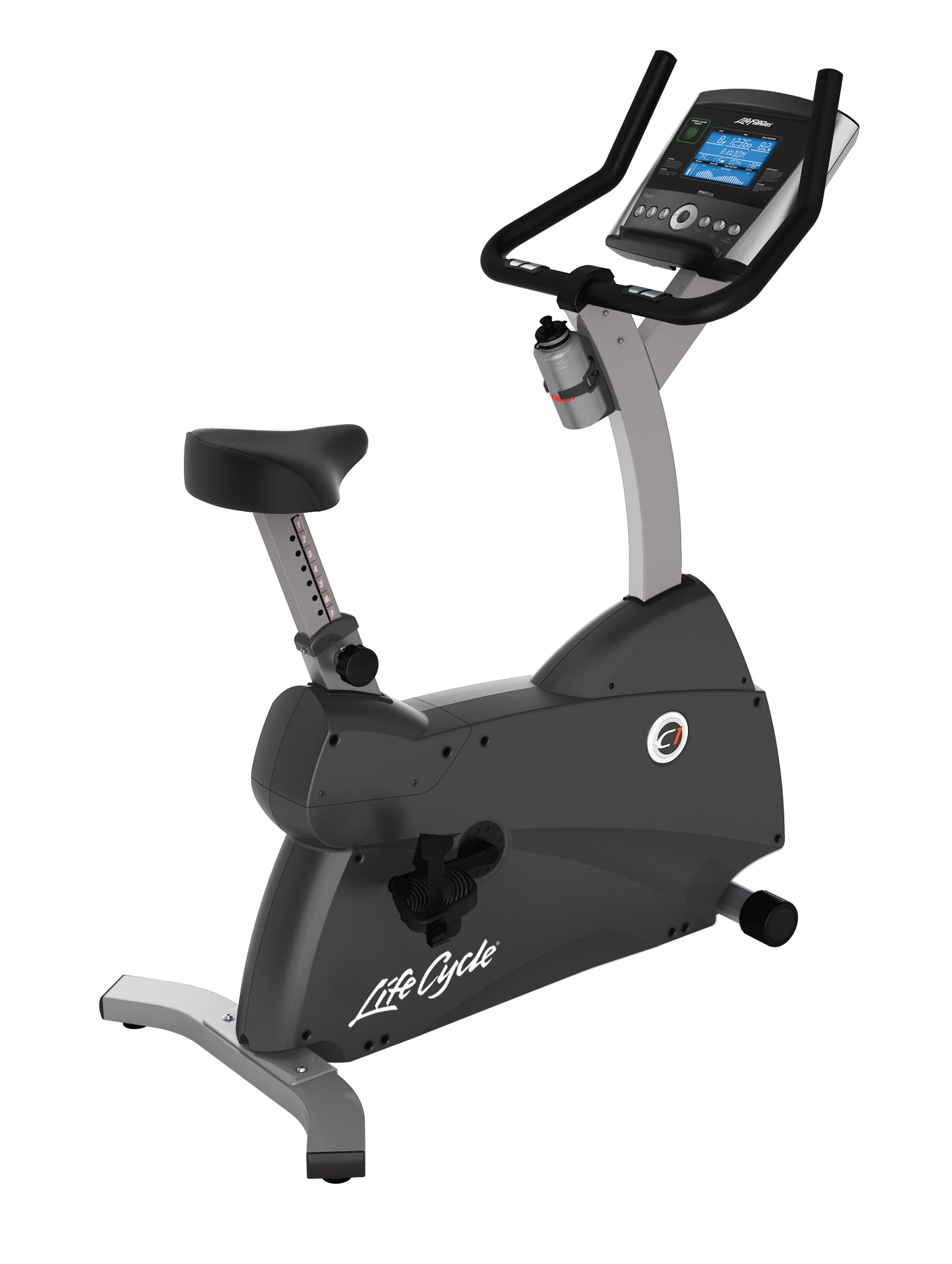 C1 Upright Lifecycle Exercise Bike with Go Console